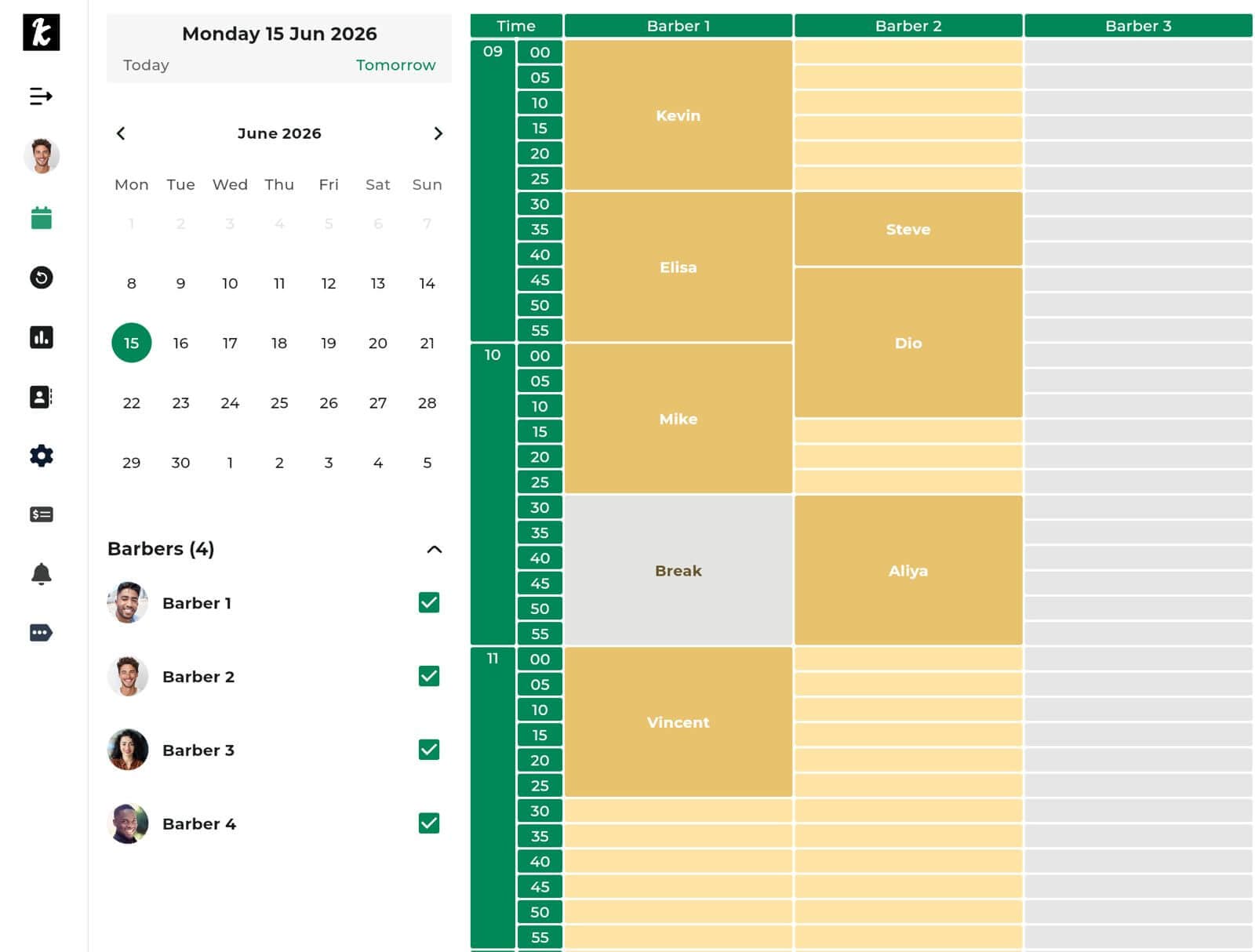 Always stay on top of your schedule