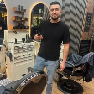 Portrait of Barber Aghin