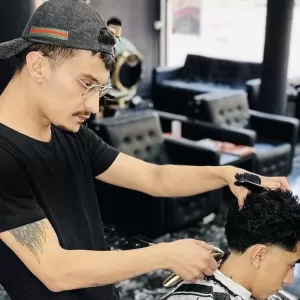 Portrait of Barber Sero