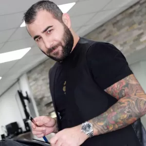 Portrait of Ayhan eigenaar
