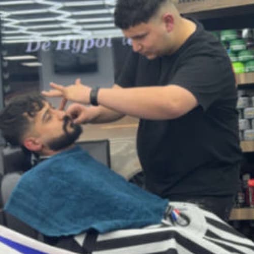 Portrait of Barber Mahmoud