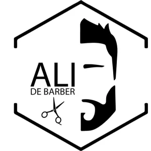 Ali de barber logo