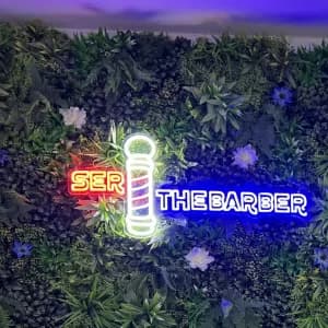 SerTheBarber logo