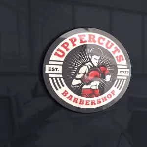Uppercuts Barbershop logo