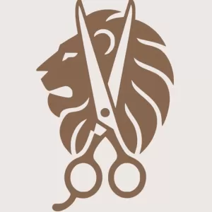 Barbershop de Leeuw logo