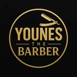 Younes the barber logo