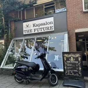 Kapsalon the future logo