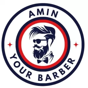 Amin your barber logo