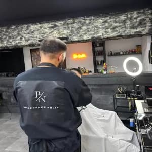 Barbershop Nul18. logo