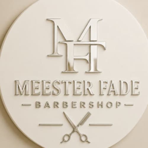 Meester fade Barbershop logo