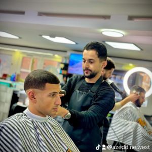 Azeddine the barber
